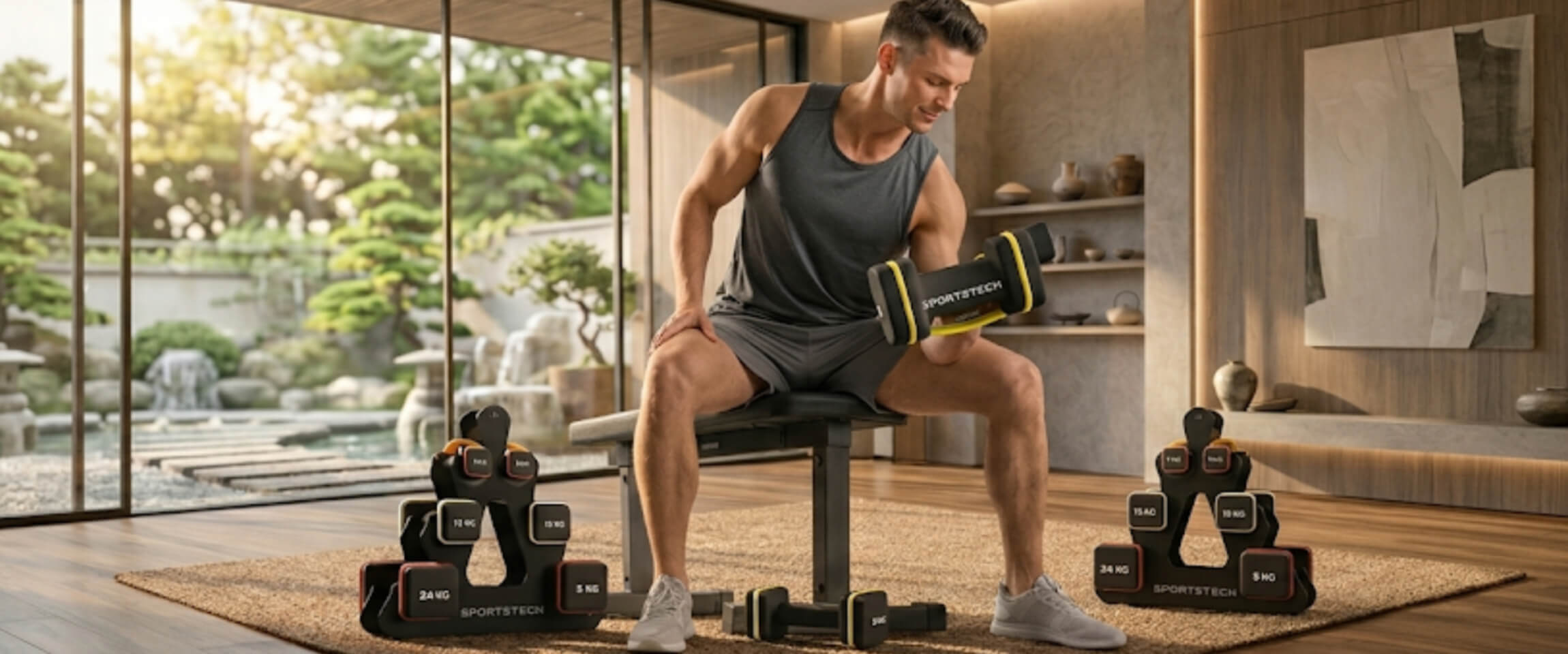 Top verstellbare Hanteln unter 50€ für Fitness-Anfänger