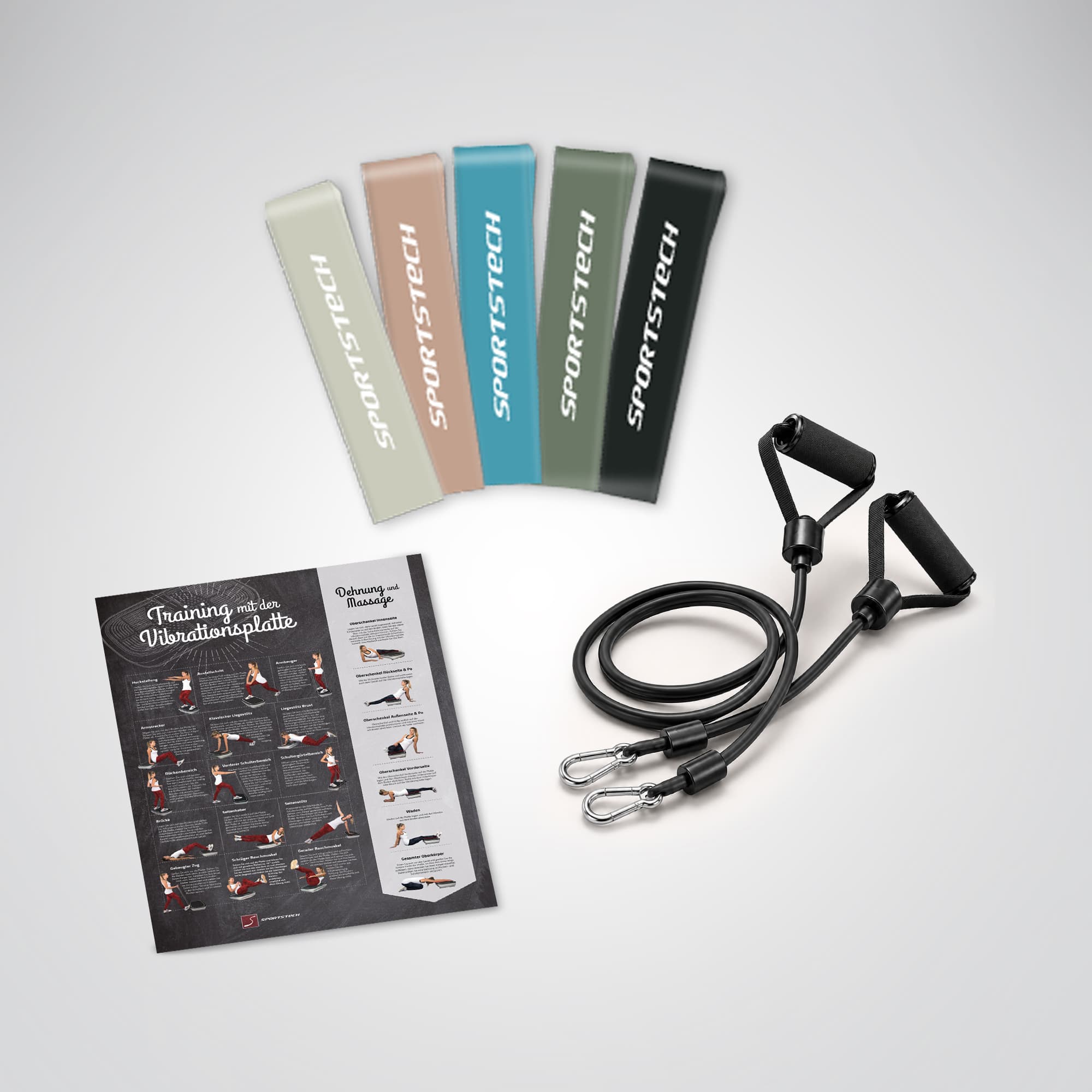 sVibe Lite Vibrationsplatte Schwarz