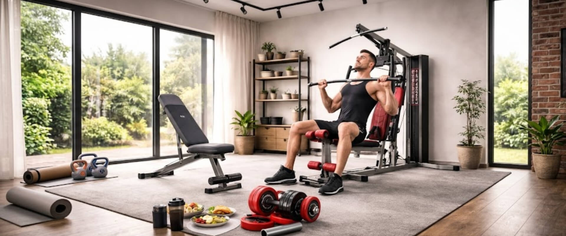Muskeltraining zu Hause: Komplettes Programm + Ernährung für schnelle Ergebnisse 2026