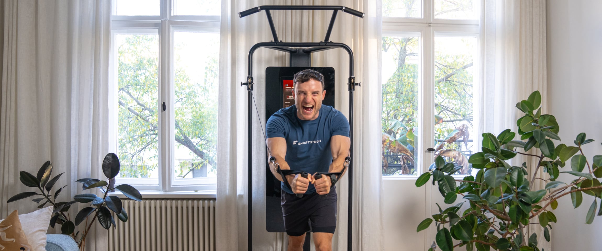 Trainieren wie Sascha Huber: Hol aus dem sGym Pro das Maximum heraus