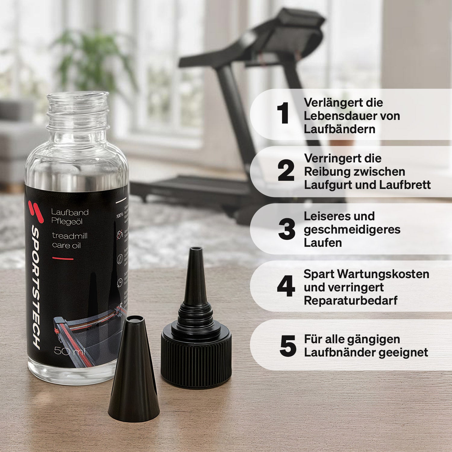 Laufband-Pflegeöl (50 ml)