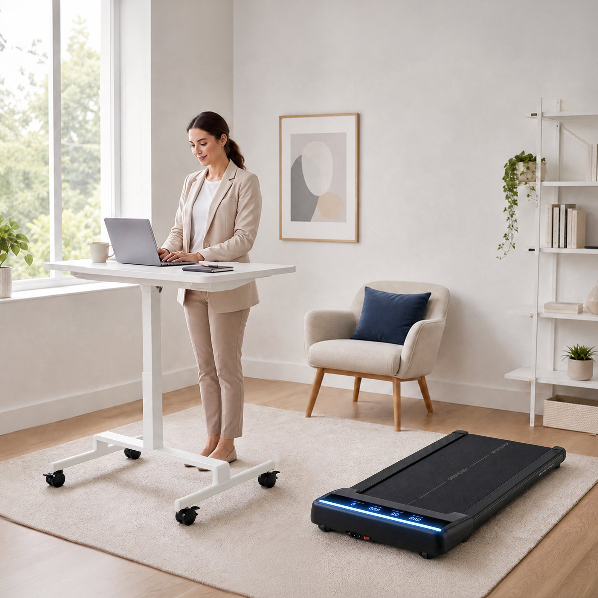 Sportstech WD100 Walking Desk – Bild 8