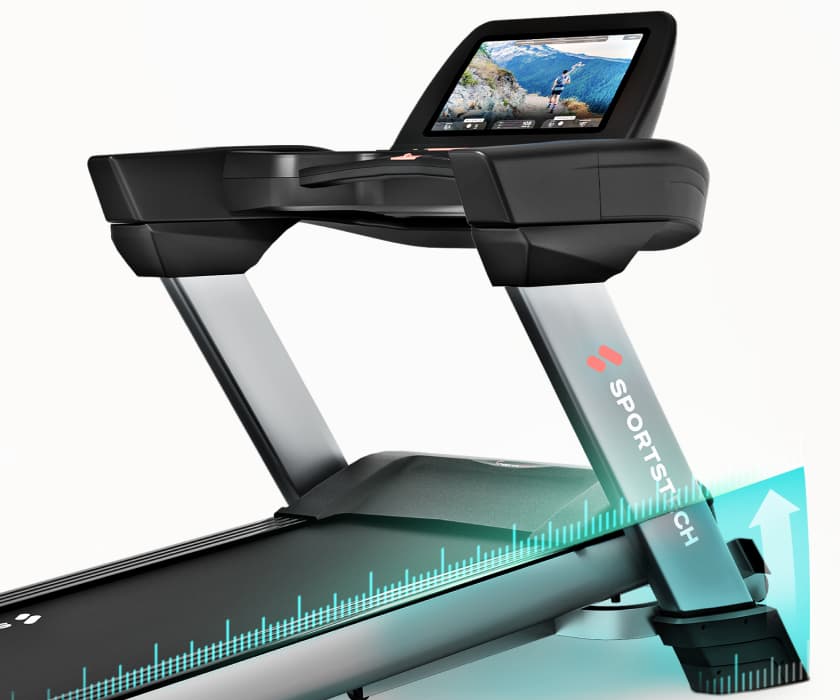 F75 Laufband mit 11 % Steigung