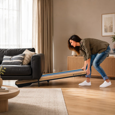 sWalk Laufband helle Holzoptik