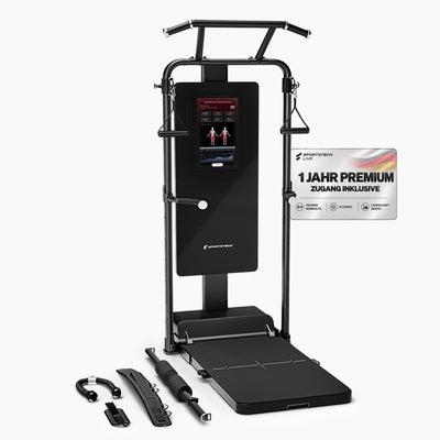 sGym Pro mit Zubehör und Störer für ein Jahr Premium
