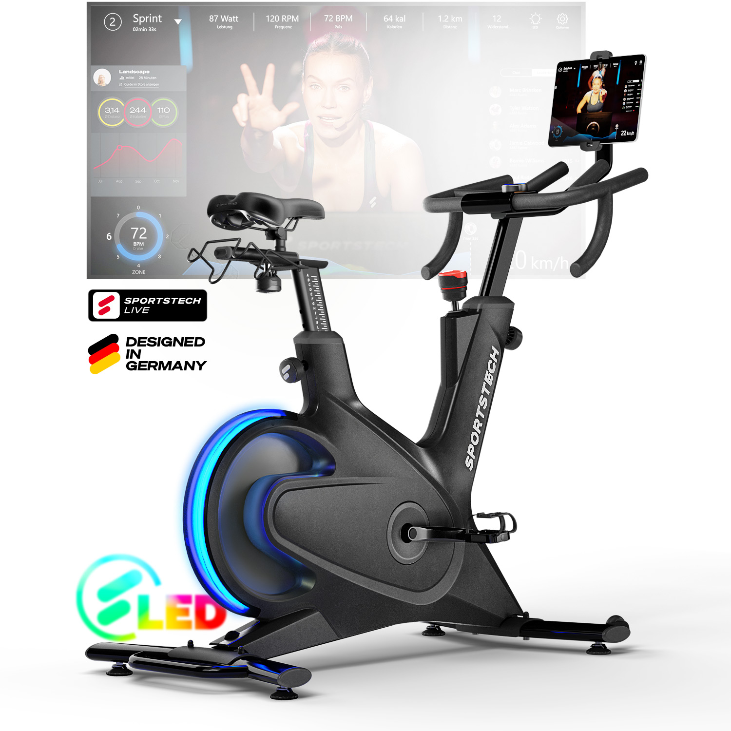 Sportstech sBike Lite Vorführgerät