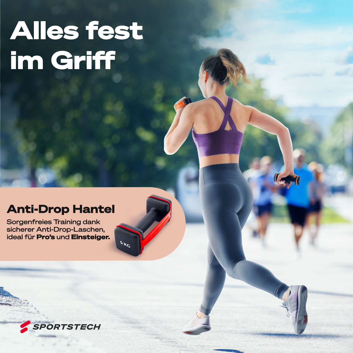 AH100 2x 5kg Hantelset