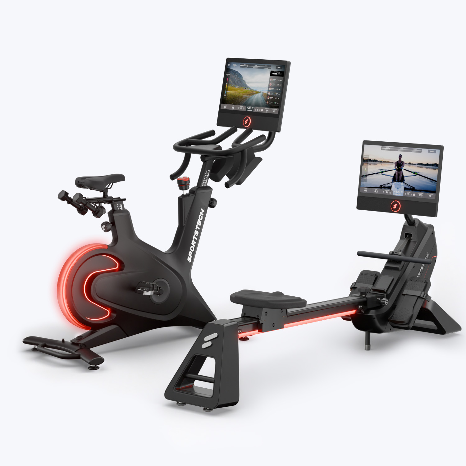  sRow Rudergerät + sBike Speedbike