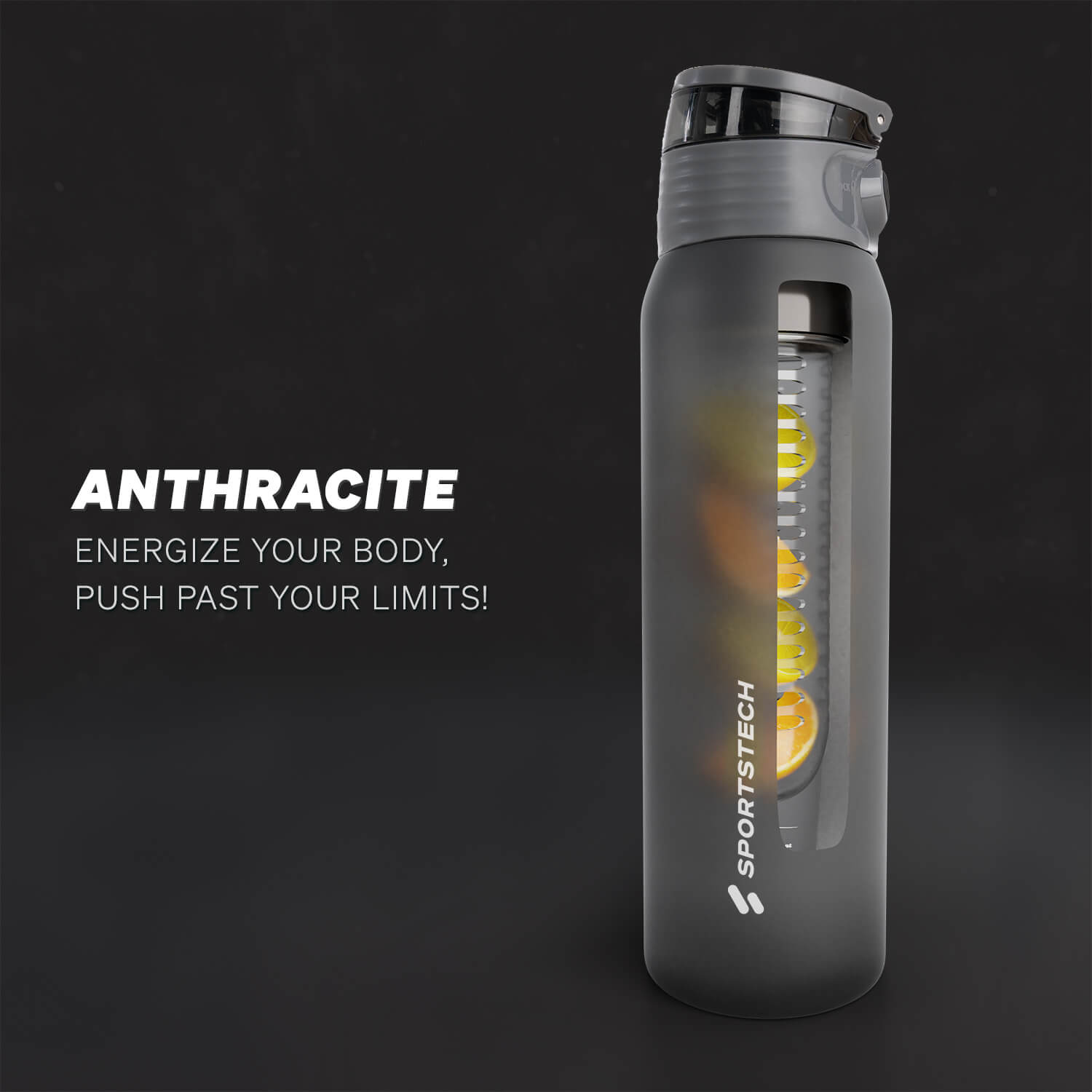 WBT100 Trinkflasche Anthracite