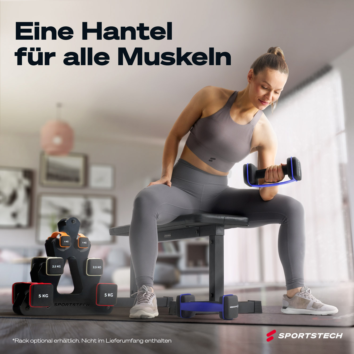 AH100 2x 5kg Hantelset