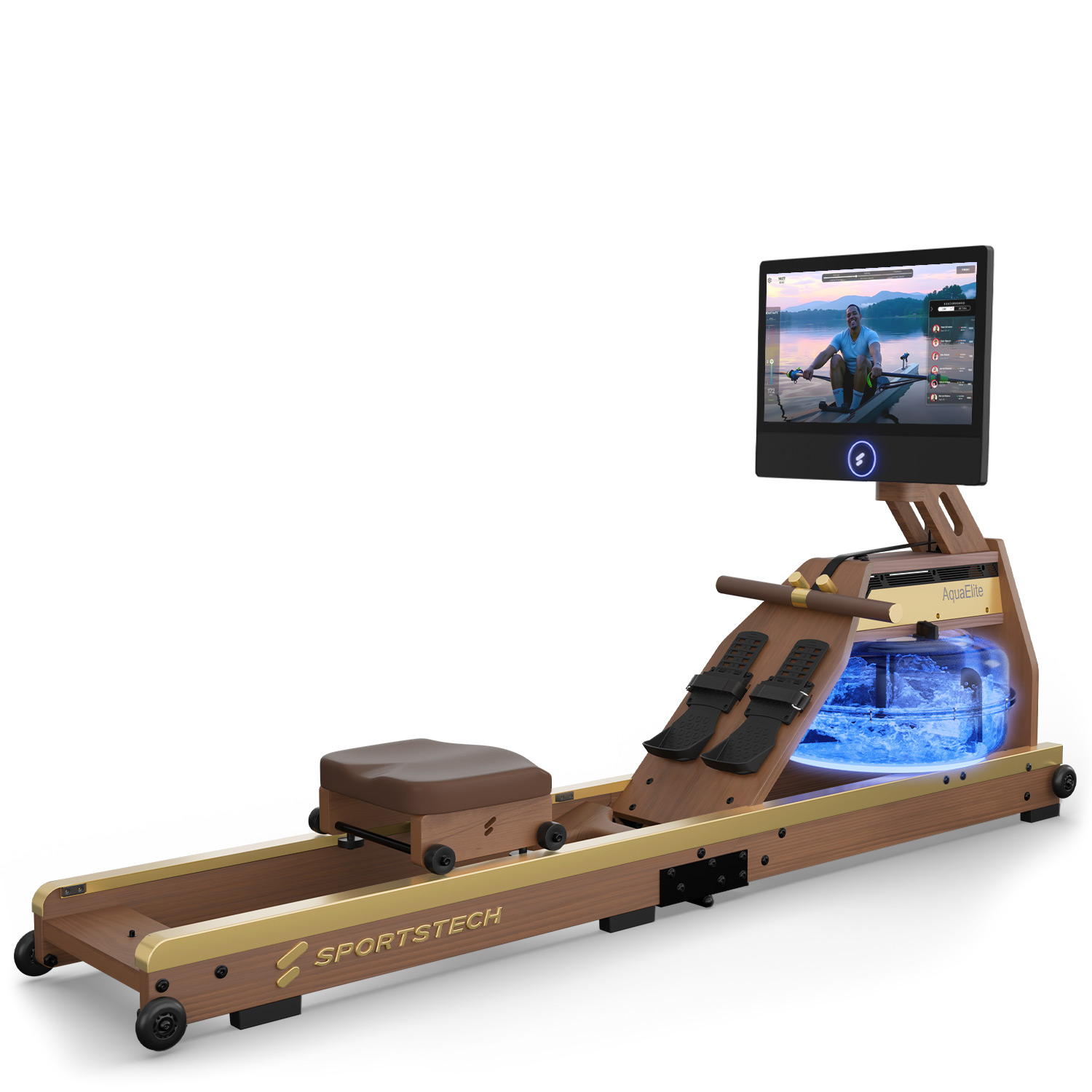 AquaElite Rudergerät dunkelbraun