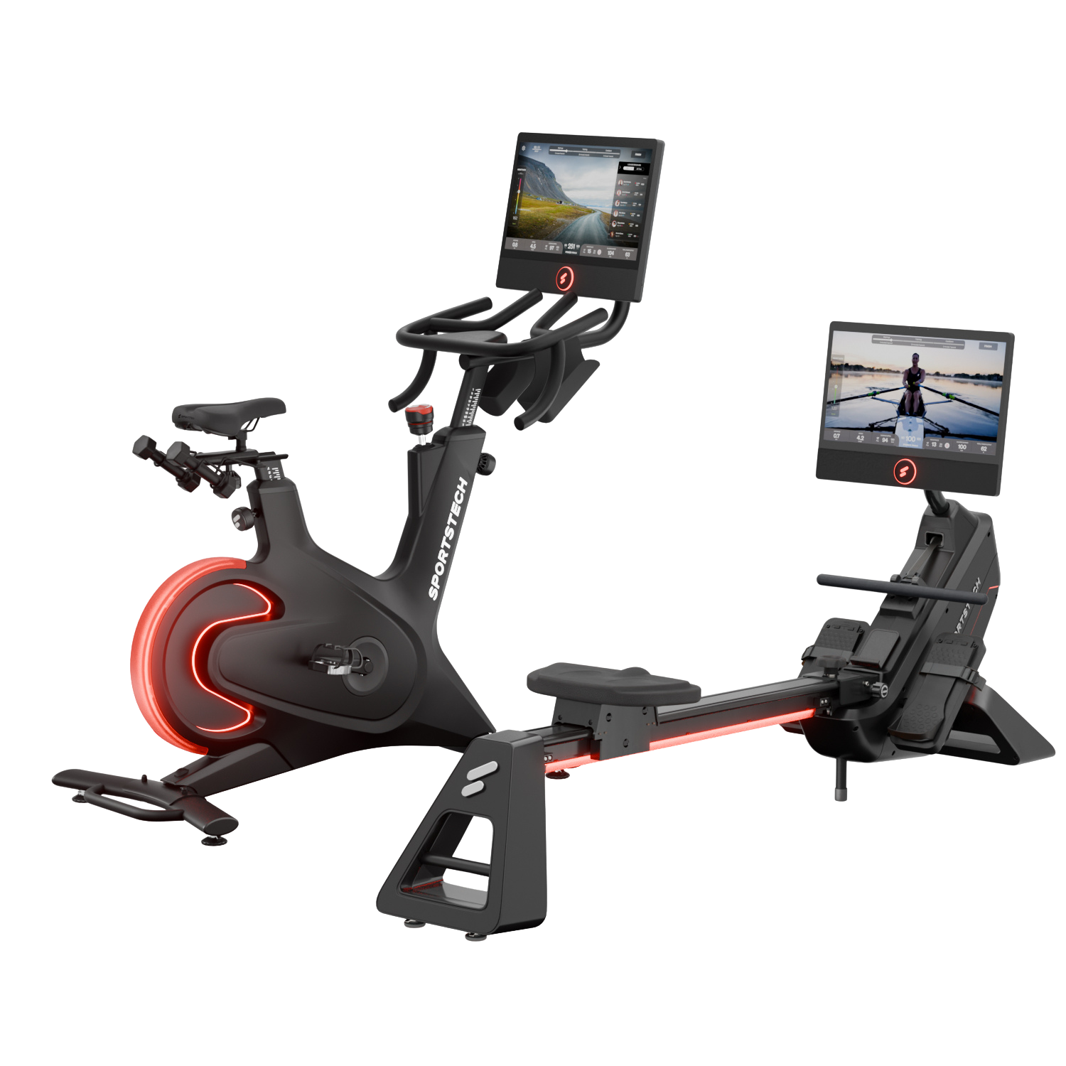  sRow Rudergerät + sBike Speedbike