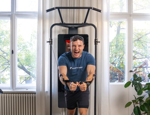 Trainieren wie Sascha Huber: Hol aus dem sGym Pro das Maximum heraus