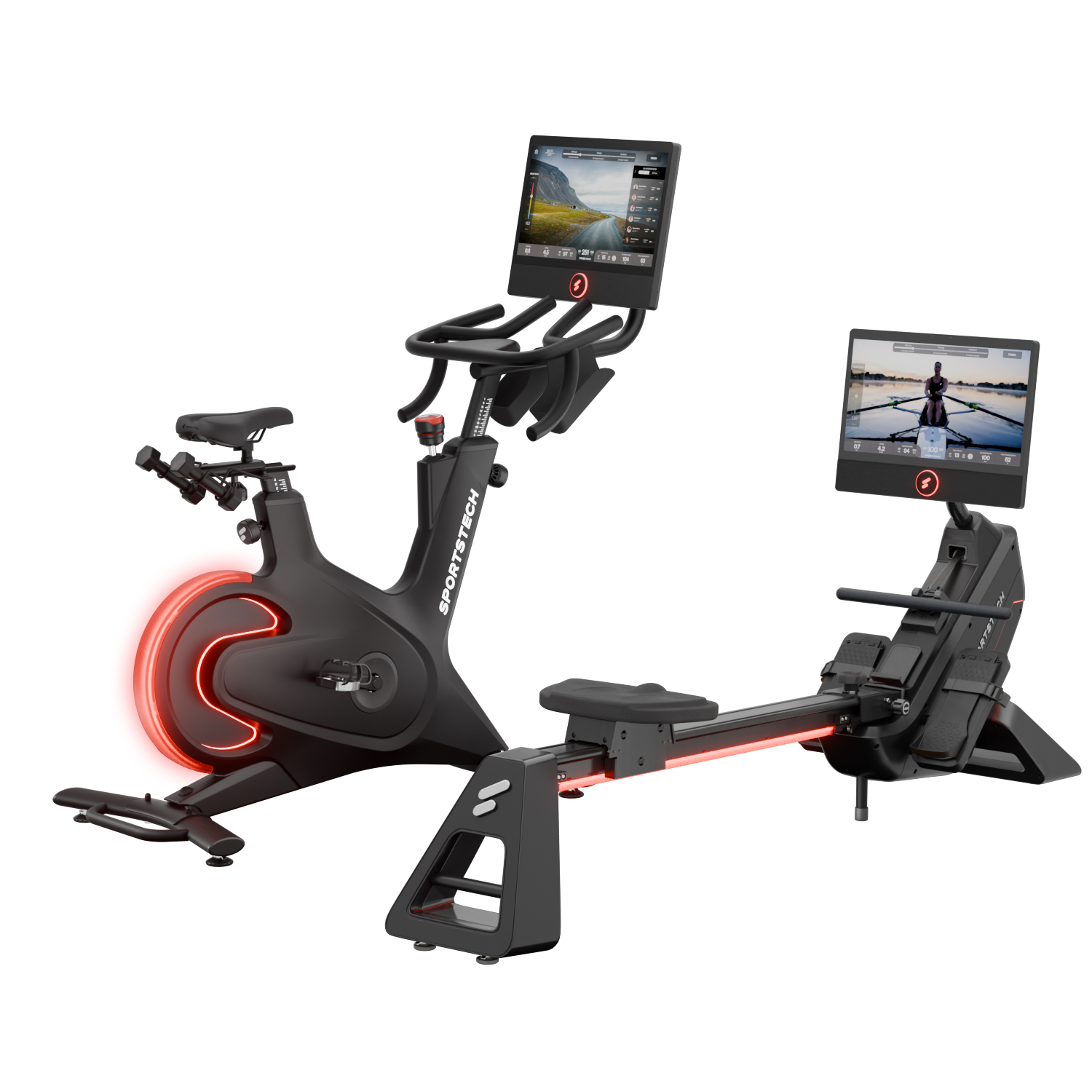  sRow Rudergerät + sBike Speedbike