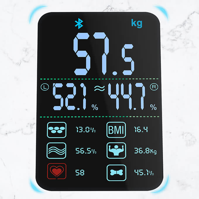 Display von der Personenwaage BBS300 personenwaage-bbs300-display