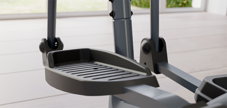 Crosstrainer CX625 von Sportstech Die rutschfesten Pedale des CX625 Crosstrainer