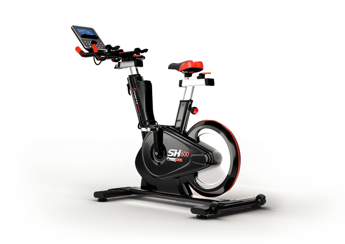 Schwarzes Laufband F10 Sportstech Seitenansicht schwarzes Laufband F10 Sportstech
