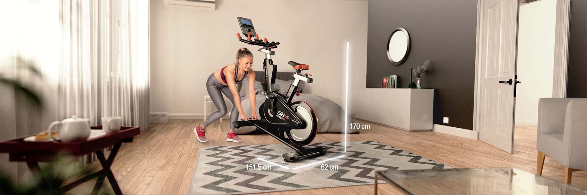 Motor Laufband F10 Sportstech Detailansicht Motor Laufband F10