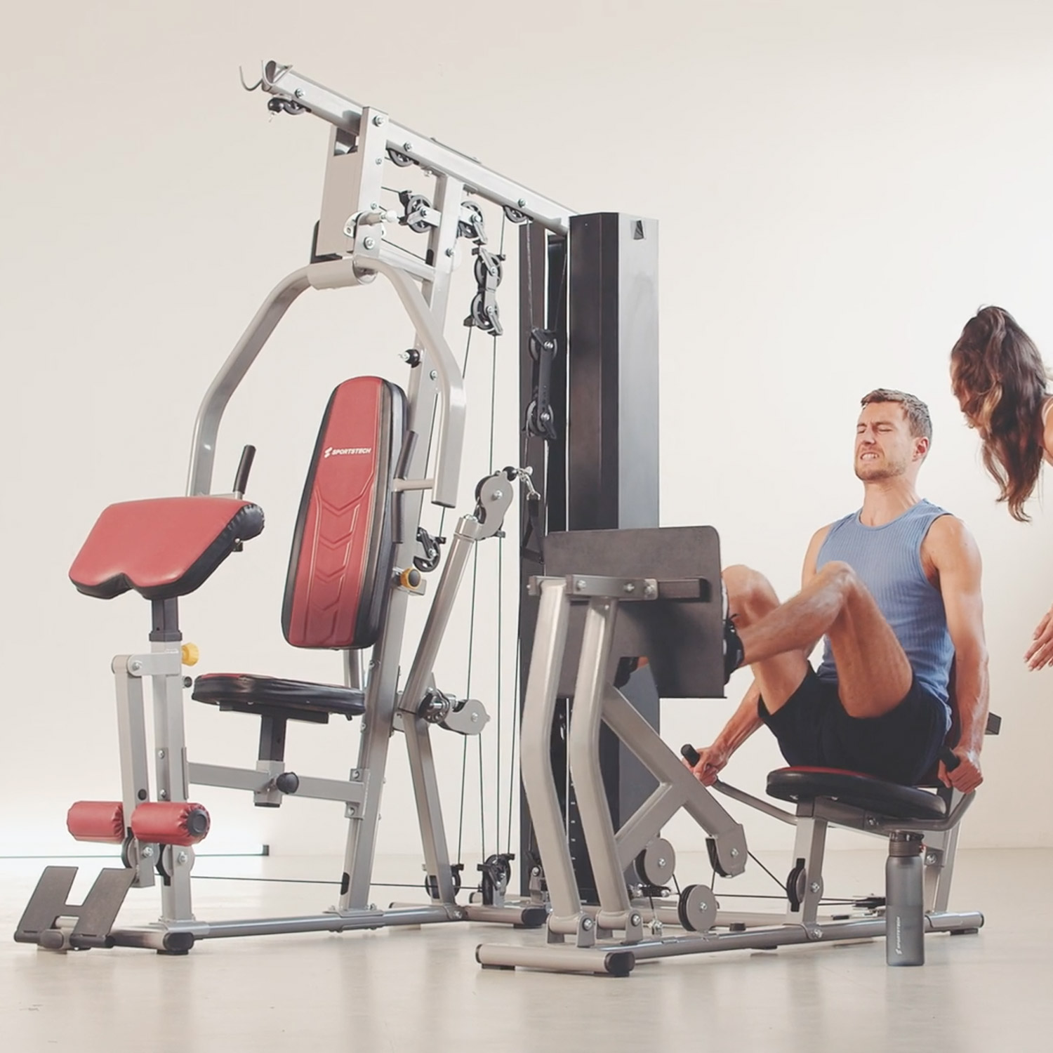 HGX300 Kraftstation mit Beinpresse & mehr | SPORTSTECH